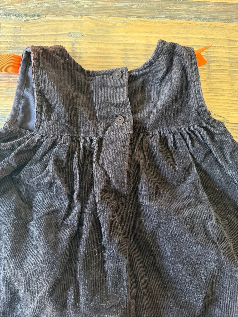 Turkey Day Corduroy Dress 6-9 MONTHS